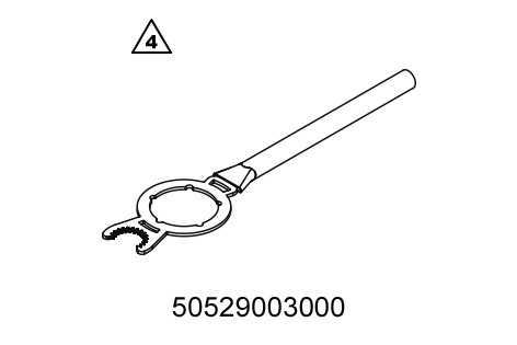 Holding wrench (HOOK WRENCH)