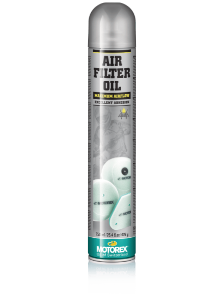 MOTOREX AIR FILTER OIL SPRAY 750 ml