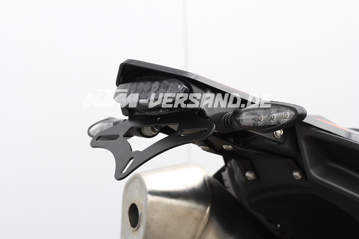 Kennzeichenhalter Heckumbau KTM 690 SMC Enduro R ab 2019 verstellbar tail tidy 